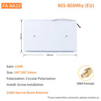 8dBi PCB Directional UHF RFID Reader Antenna Narrow-Angle Beam Antenna Access Control UHF RFID Narrow Beam Antenna