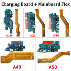 NEW USB Charge Port Charging Socket Connector Board Main FPC Connect Mainboard Flex Cable For Samsung A10 A20 A30 A40 A50