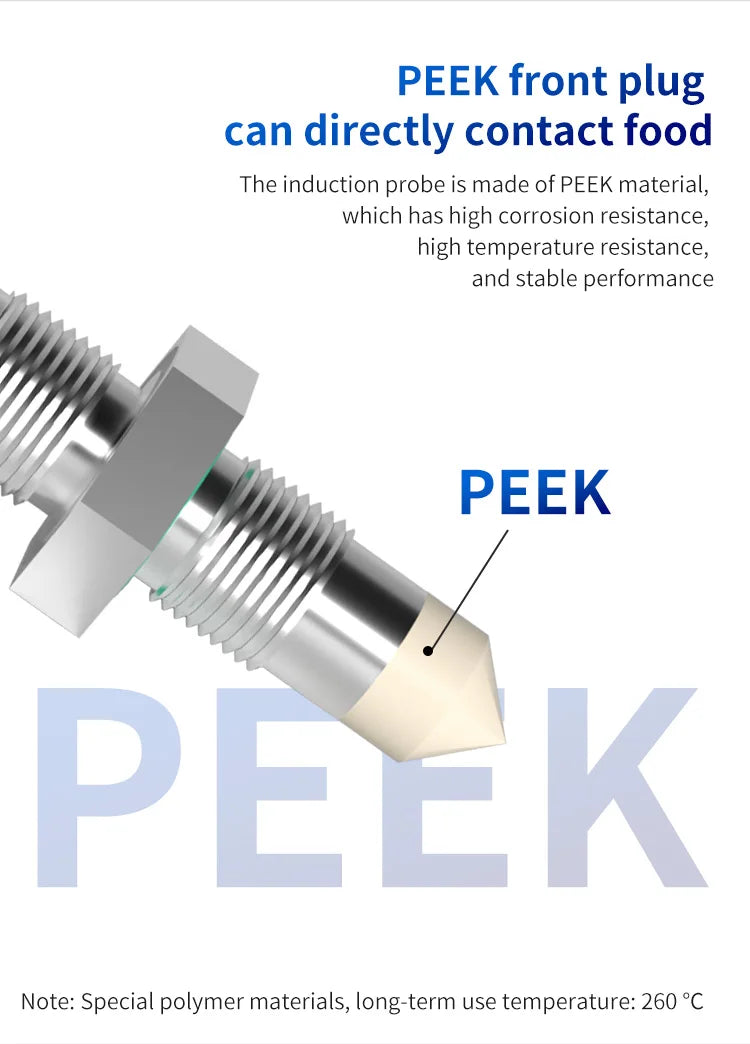 FUWEI FKY12-NP-FL Capacitive Contact Water & Oil Level Sensing Probe Proximity Switch Sensor for Level Detection