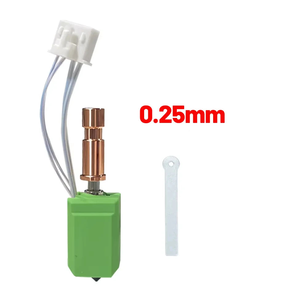 Full Metal Hotend For kobra s1 hotend upgraded 200k Thermistor 2.0 Version Hotend For Kobra S1/S1 Combo 0.2/0.25/0.4/0.6/0.8mm