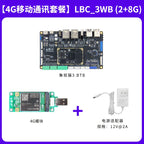 Wildfire Luban Cat 3 Single-Board Computer, Rockchip RK3576 Development Board, Linux & Android AI Board with BTB Connector