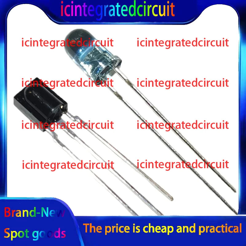 10pcs(5pcs TSOP38238+5pcs TSAL6200) IR Receiver Modules and High Power Infrared
