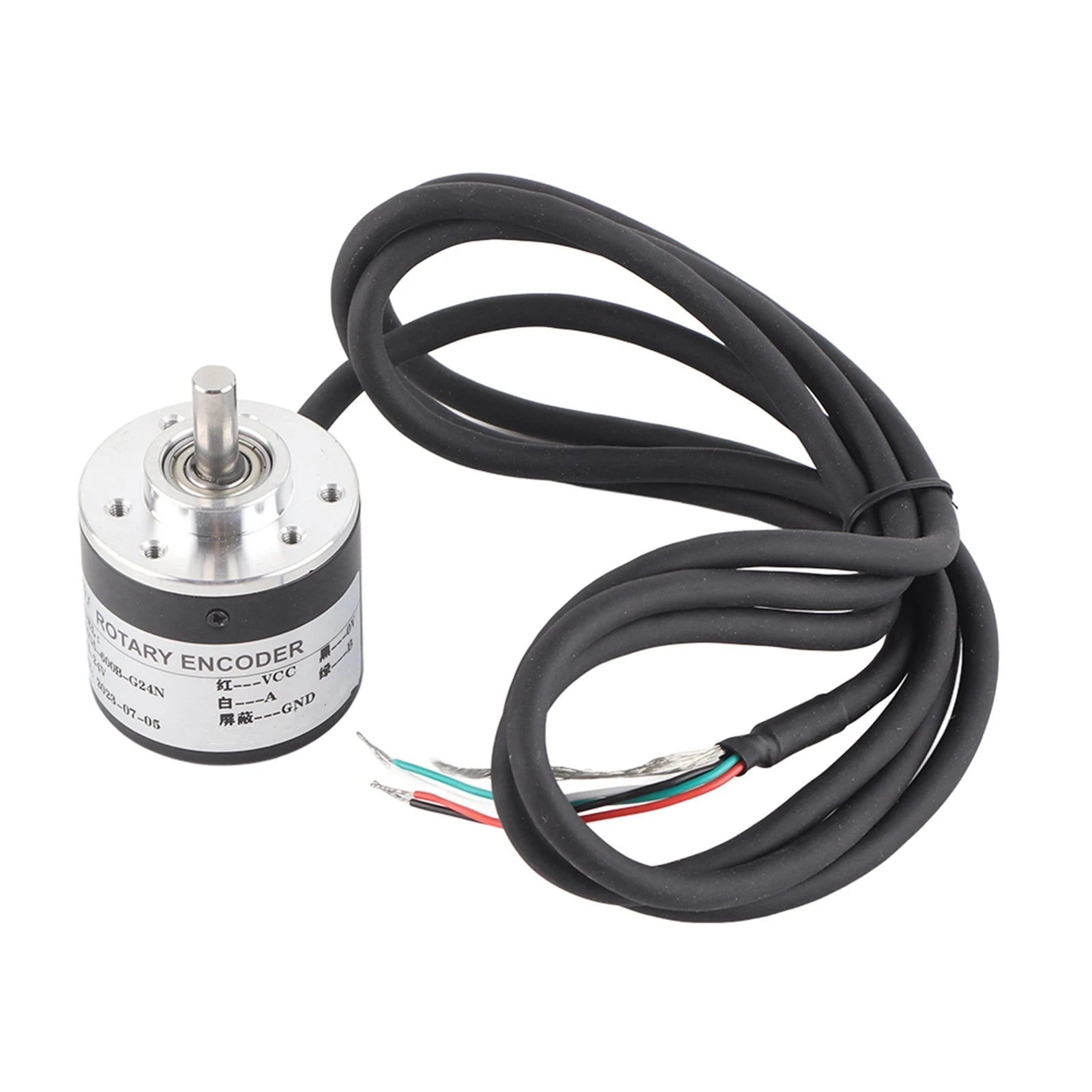 600P/R Magnetoelectric Incremental Rotation Encoder 5V‑24V  2‑Phases Shaft 6mm Magnetoelectric Rotation Encoder Encoder