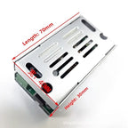 DC-DC Step Down Buck Converter 10-60V to 5V 12V 15V 19V 24V 120W Adjustable Voltage Regulator Power Supply Module High Power Vol