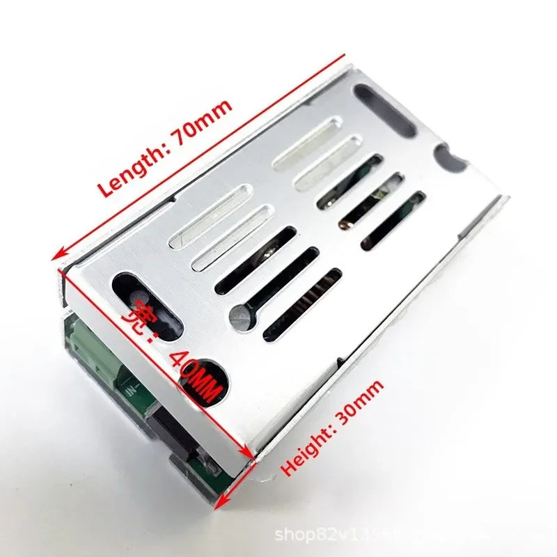 DC-DC Step Down Buck Converter 10-60V to 5V 12V 15V 19V 24V 120W Adjustable Voltage Regulator Power Supply Module High Power Vol