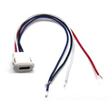 1pcs 4Pin USB C Connector Type-C Waterproof with PH 2.0 Nut Locking Plate Female TPC High Current Fast Charging Jack with CC Pin