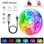 RGB Led Strip Lights 5m 10m 20m 30m Led Room Light with APP Control Flexible Ribbon Luces Led Tape for Room Bedroom Decoration