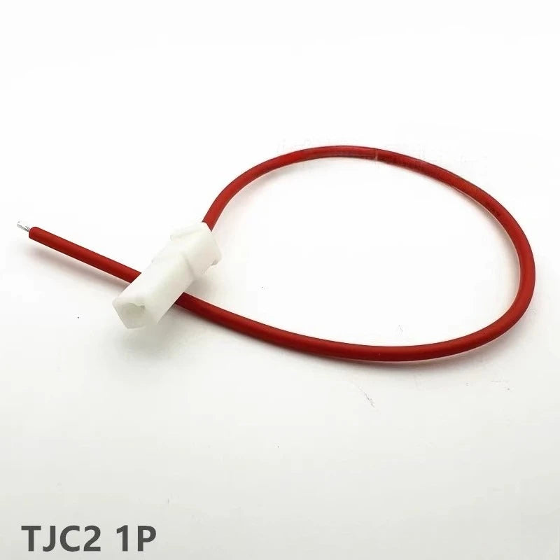 TJC2 7.5/5.0mm Straight Pin Header Plug Housing Terminal 1P 2P 3P 4P 5P 6P 1+1 1+2 1+3 1+4 1+5  Strip Bar Wire Connector Harness