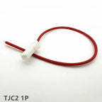 TJC2 7.5/5.0mm Straight Pin Header Plug Housing Terminal 1P 2P 3P 4P 5P 6P 1+1 1+2 1+3 1+4 1+5  Strip Bar Wire Connector Harness