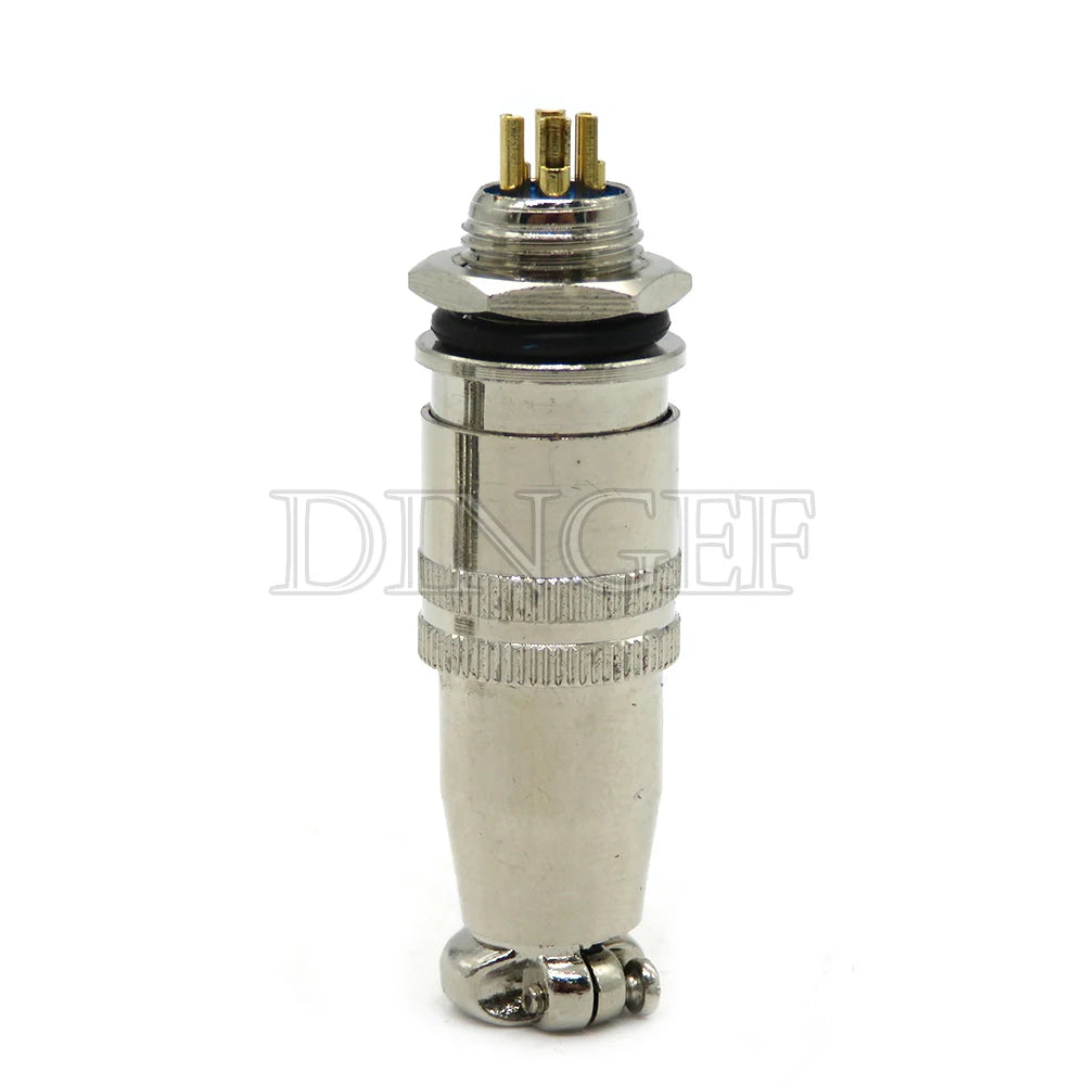 XS8 XS9 XS10 XS12 Aviation connector push-pull circular quick connector 2PIN ~ 6PIN Gold plated contact Male and Female plug