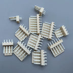 50pcs KF2510 Connector Straight needle 2.54MM PITCH Male Pin Header 2P/3P/4P/5P/6P/7P/8P/9P/12P Right Angle for PCB 2.54MM