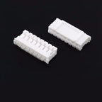 100PCS JST PH 2.0 2P 3P 4P 5P 6P 7P 8P 9P 10P 11P 12 Pin Header PH2.0 2mm Connectors Leads PH-AW PH-Y Curved Pins Male Shell