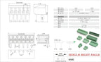 PCB Screw Terminal Block Connector 2.54mm 3.5mm 3.81mm 5.08mm 2-16Pin Male Female Socket Pin Header Wire 15EDG KF2EDG