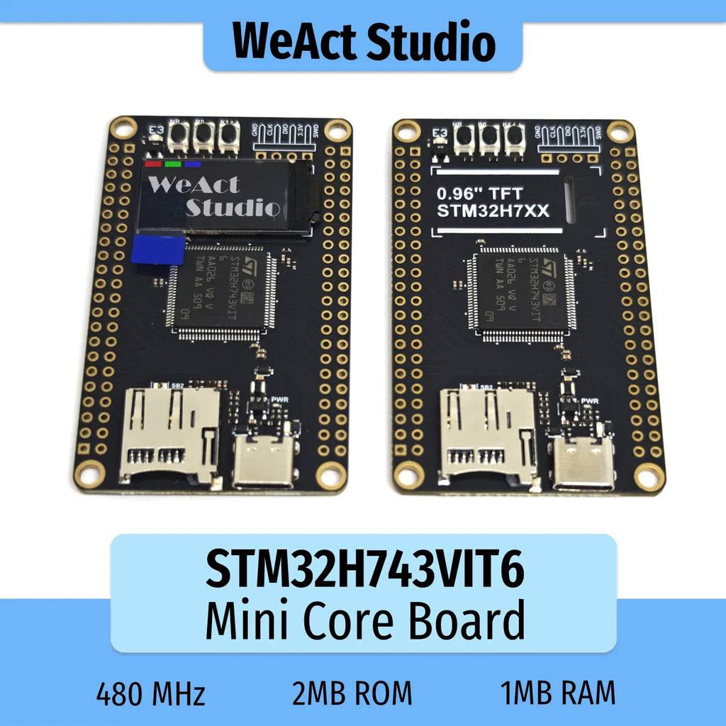 STM32H743VIT6 STM32H743VI STM32H743 STM32H7 ARM STM32 Minimum System Development Board Demo Board Core Board