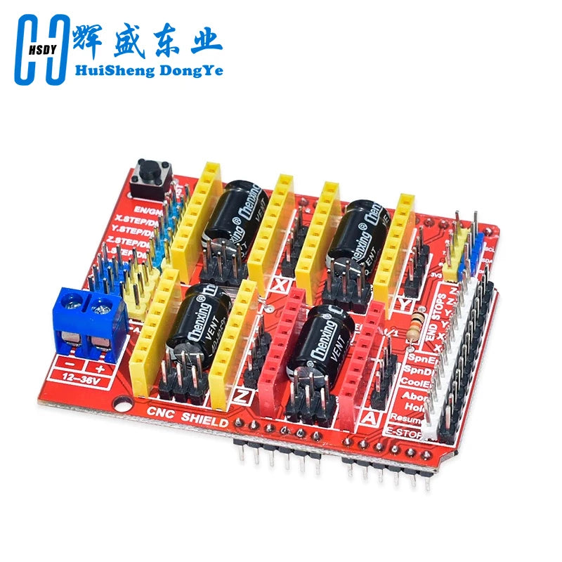 CNC Shield V3 Engraving Machine / 3D Printer / + 4pcs A4988 / 4pcs DRV8825 Stepper Motor Driver For Arduino