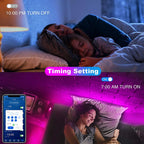 RGB 5050 LED Strip Lights App Control TV Backlight Flexible Ribbon Tape USB 5V Led Light for PC Gaming Room Decoration