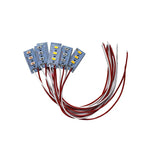 New 10pcs High Brightness 5V LED Color Lamp Bead Light Board Bulb 5730 SMD 1.5W Red Purple Yellow Green Blue Warm White Light