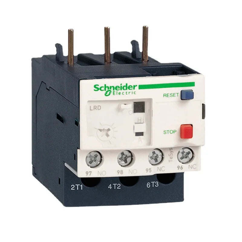 Schneider Electric AC Contactor LRD with Thermal Overload Relay Compatible LC1D Contactor Overload & Phase Loss Protection