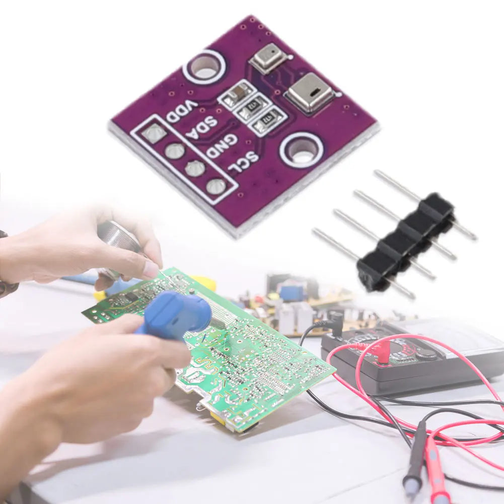 AHT20+BMP280 Atmospheric Barometric Pressure Sensor High Precision Temperature Humidity Barometric Pressure Sensor