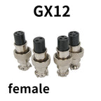 GX12 GX16 GX20 2/3/4/5/6/7/8/9/10 Pin Male Female Butting Wire Cable Circular Aviation Socket Plug Panel Connector Dropshipping