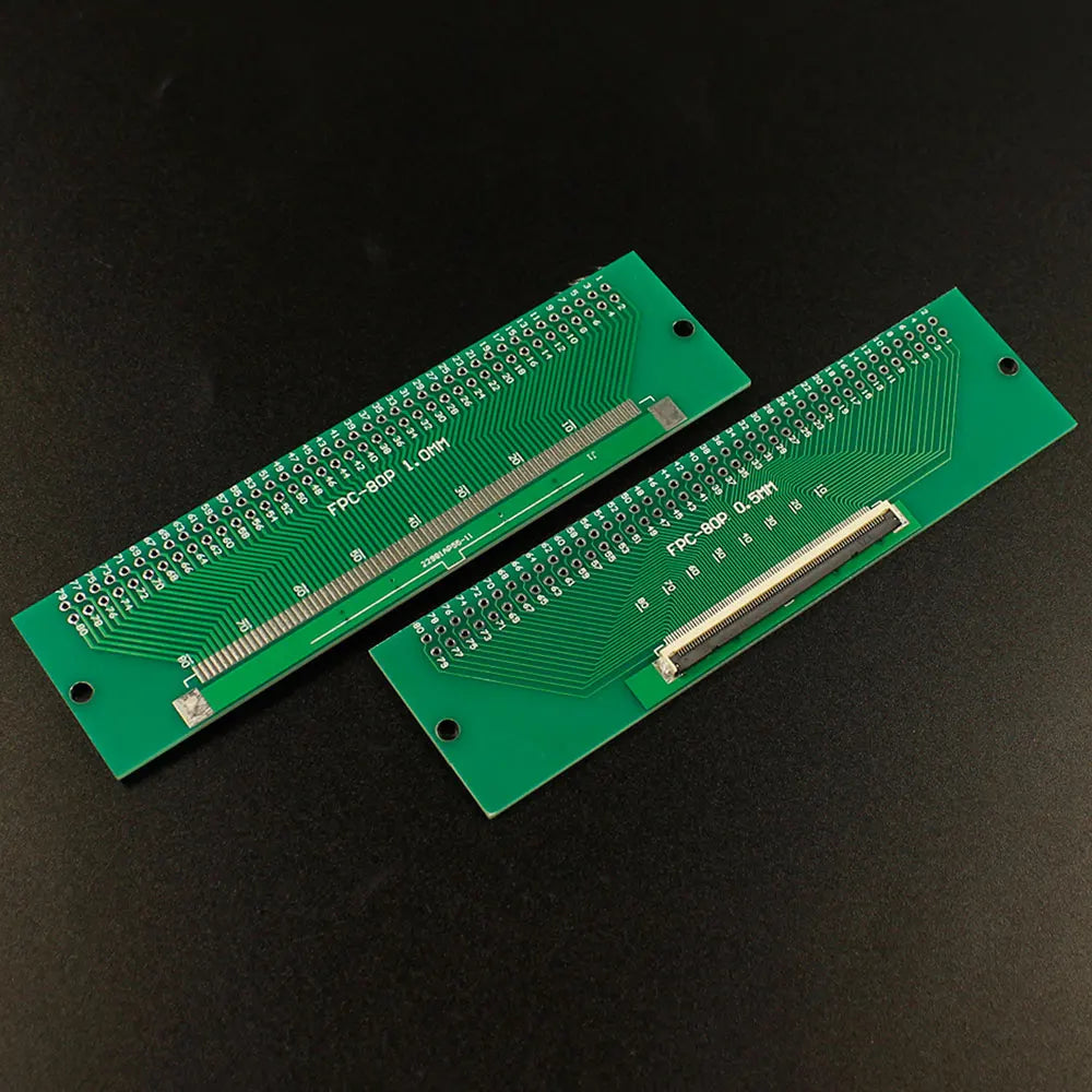 FPC FFC Flexible Cable Adapter Board SMT to 2.54mm 4P/6P/8P/10P/12P/14P/15P/16P/18P/20P/22P/24P/56P/80P 0.5mm Pitch Connector