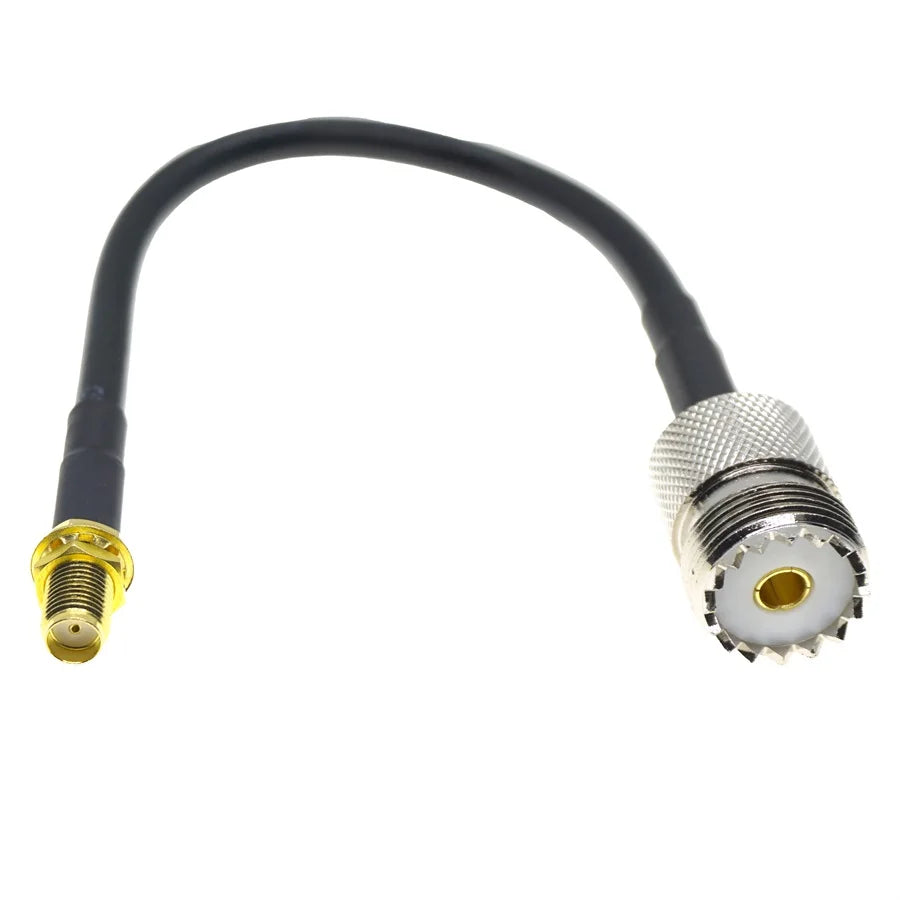 SMA Male Female to PL259 SO239 UHF Jack Plug Pigtail Cable Adapter RG58 30CM/50CM/100CM/200CM Wholesale NEW