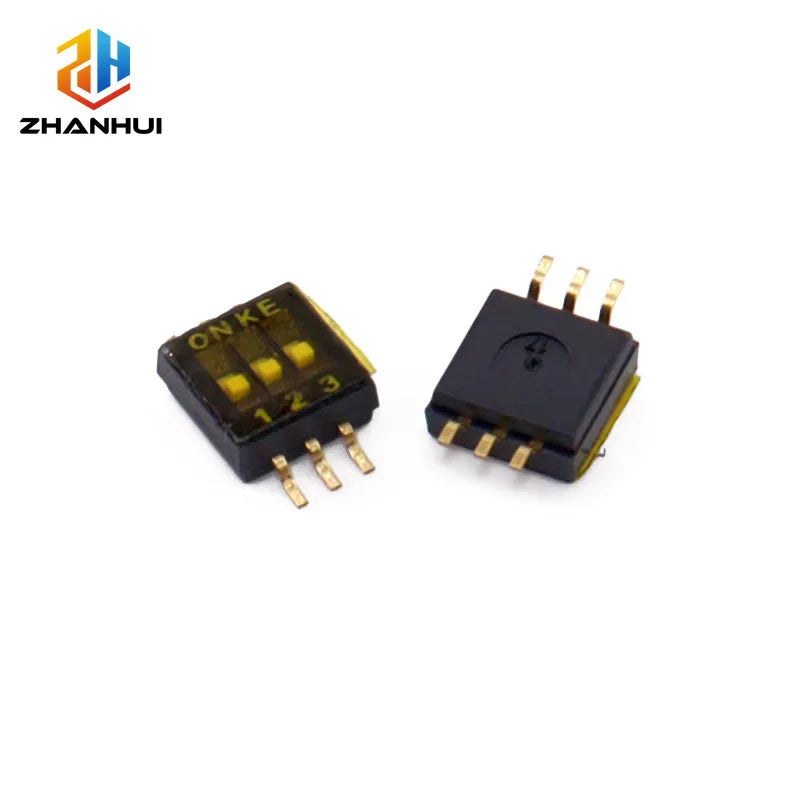 5Pcs SMD SMT 1.27mm DIP Switch Slide Type 1/2/3/4/5/6/8 Position for PCB Board