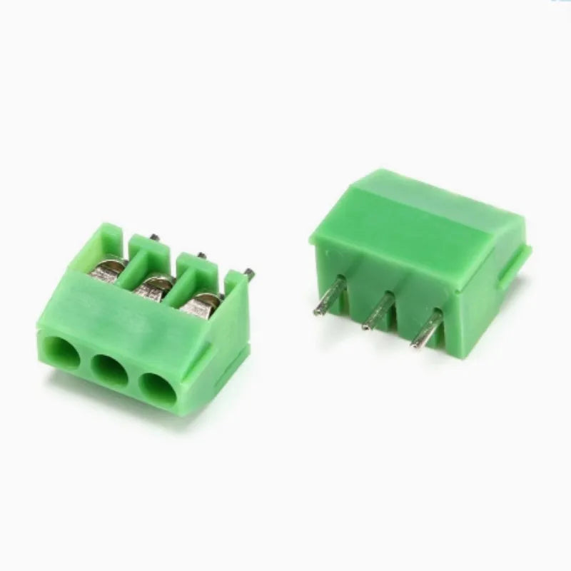 10pcs KF350 3.5mm 2P 3P 4P 5P 6P Terminal 300V 10A KF350 3.5mm Straight Pin PCB Screw Terminal Block