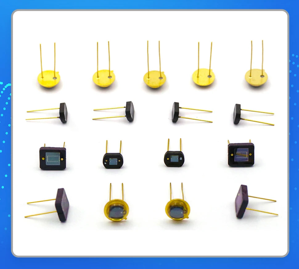 1PCS 2DU6 6x6 Silicon Photo Sensor Solar Cell 2DU3 3x3 Silicon Photo Cell 2CU84