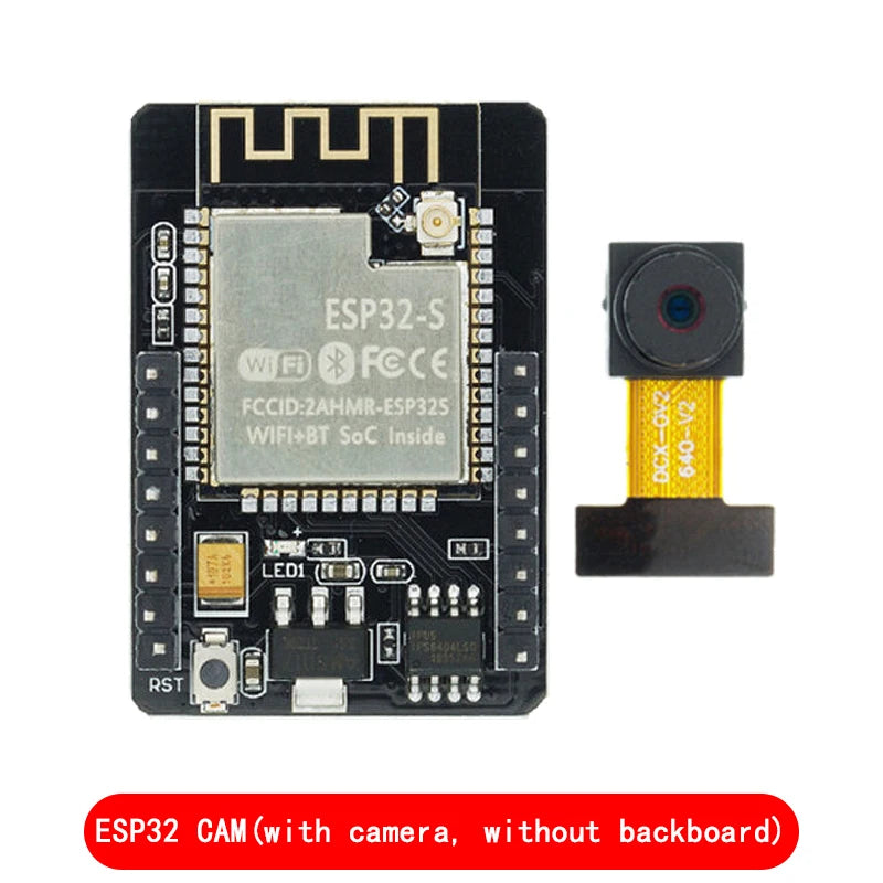 Si Tai&SH ESP32-CAM ESP32-CAM-MB MICRO USB ESP32 Serial to WiFi CAM Development Board CH340 CH340G 5V Bluetooth+OV2640 Camera