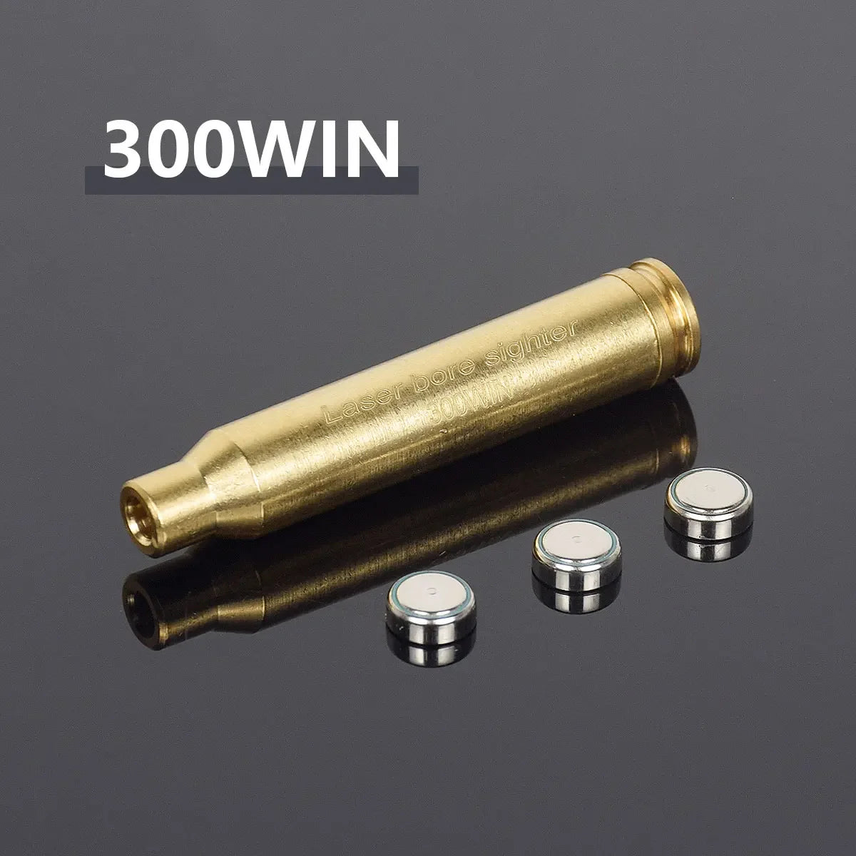 12GA 20GA .308 .223 5.45x39 7.62x39 9x19mm.338 Gauge Red Laser Bore Sighter Training Bullet Boresighter CAL Cartridge Caliber