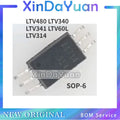 5 pcs LTV480 LTV340 LTV341 LTV60L LTV314 SOP-6 SMD  LTV-50L High-speed Optocoupler