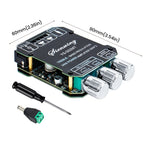 YS-MT21 2.1 Channel Bluetooth 5.0 Subwoofer Amplifier Board 50W X 2+100W Power Audio Stereo Amplifier Board Bass AMP AUX