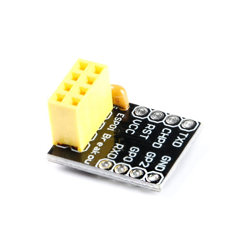5pcs ESP8266 Adapter Board Breakout Plate Breadboard ESP01 WiFi Transceiver Module ESP-01 ESP-01S