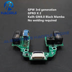 Latest GPW 3 Mouse PCB Board Micro Switch Button for Logitech G Pro X Superlight 2 Welding Free Motherboard Microswitch Encoder