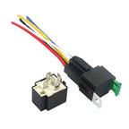 12V DC 4P 5P Car Automotive Fused Relay 30A Normally Open Relais Fuse with socket wire