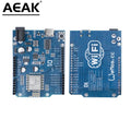 WeMos D1 UNOR3 CH340 ESP-12E CH340G WiFi Development Board Based ESP8266 Shield Smart Electronic PCB For Arduino Compatible IDE