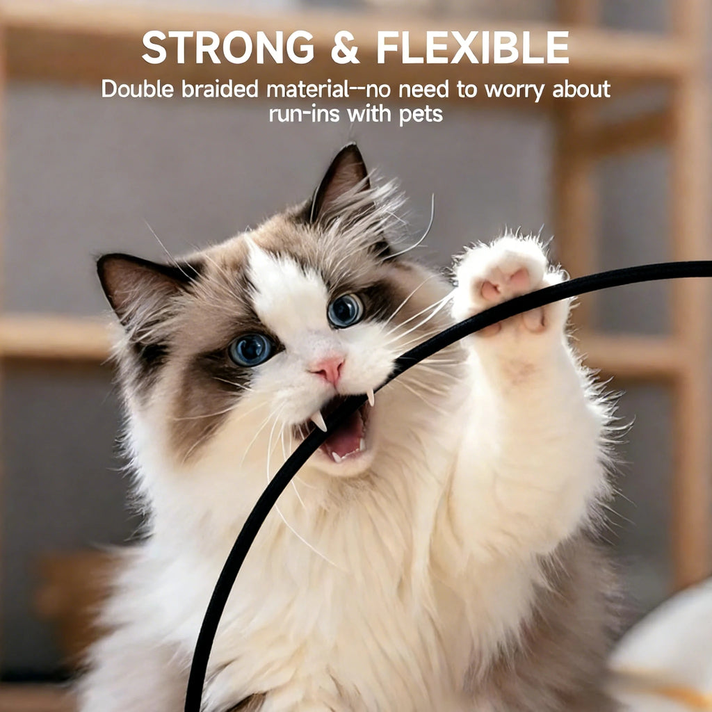 USB Type-A to USB Type-B 2.0 Cable, 480 Mbps Transfer Speed, Wear-Resistant with Gold-Plated Connectors, Plug-and-Play