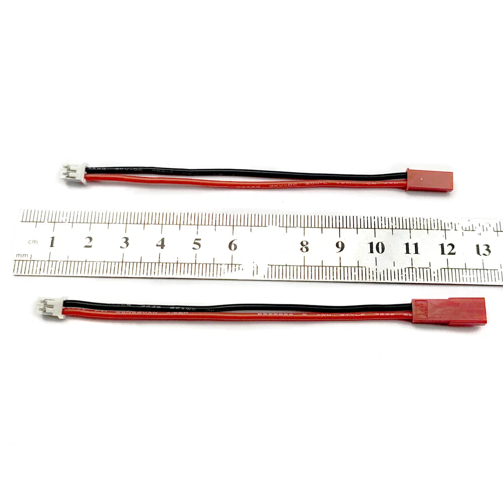 2/5/10Pcs JST Female / Male to PH 2.0-2P Micro Lipo Battery Adapter Cables Lines for Axial SCX24 1/24 RC Car Truck Acces