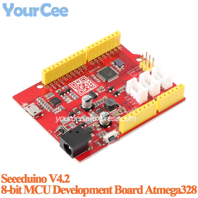 Seeeduino Seeed V4.2 For Arduino Nano Atmega328P AVR 8 Bit Microcontroller MCU Development Board Module Grove Seeeduino Nano