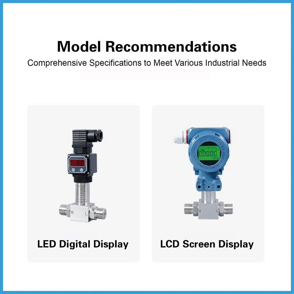 Differential Pressure Transmitter Smart DP Pressure Sensor Industrial Process DP Transducer Digital Pressure Transmitter