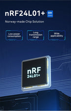 4PCS nRF24L01 nRF24L01P 2.4GHz PA LNA 20dBm Wireless Module SPI Antenna SMA-K Transceiver Receiver Tansmitter EBYTE E01 Series