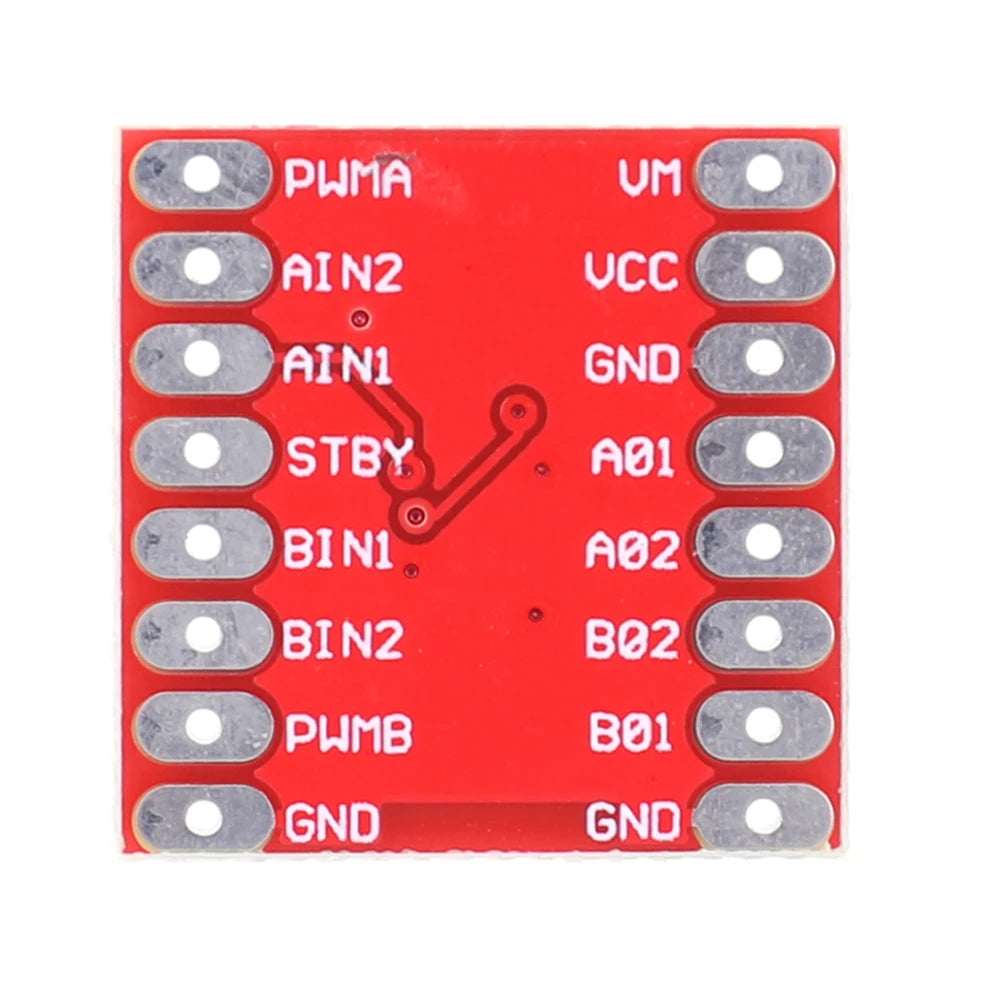 TB6612FNG Stepper Motor Driver Module 1.2A Dual DC Stepper Motor Driver Module 8 Pin for Arduino Microcontroller