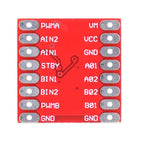 TB6612FNG Stepper Motor Driver Module 1.2A Dual DC Stepper Motor Driver Module 8 Pin for Arduino Microcontroller
