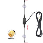 High Quality 433MHZ Shofar T Type Sucker Antenna Signal Amplifier 3 Meters 5dbi Lora Module Paste Full Copper Cable SMA Male