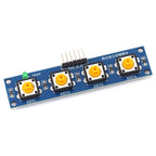 1/5/10Pcs 4Bits Independent Button Module for Single-Chip Microcontroller Raspberry-Pi Arduino