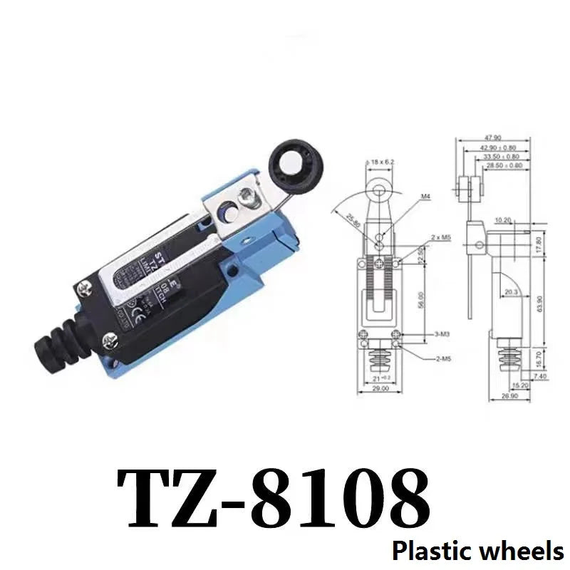 STDELE Limit Switch TZ - 8104.TZ-8107.TZ-8108.TZ-8111.TZ8112.TZ-8122. TZ-8166.TZ-8167.TZ-8168 Travel Switch Micro Switch
