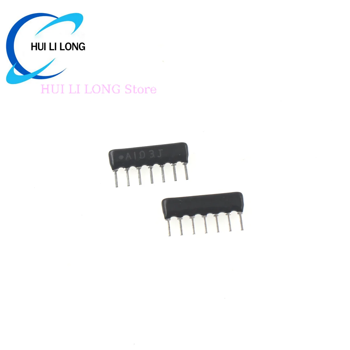 10/20pcs Exclusion Network Resistor Array 4PIN 5PIN 6PIN 7PIN 8PIN 9PIN 10PIN DIP4 DIP5 DIP6 DIP7 1K 4.7K 10K A102J A103J A472J