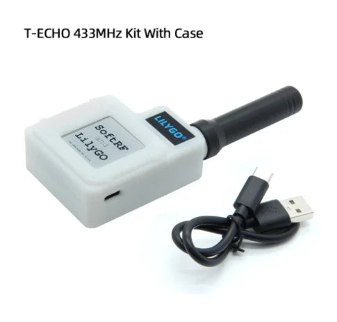 T-Echo NRF52840 SX1262 433 / 868 / 915MHz Module LORA GPS 1.54 E-paper BLE NFC for Arduino