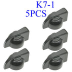  1-20PCS K7-1  K7-2 hole 6mm  Chicken beaks Band switch knob potentiometer knob Bakelite knob cap